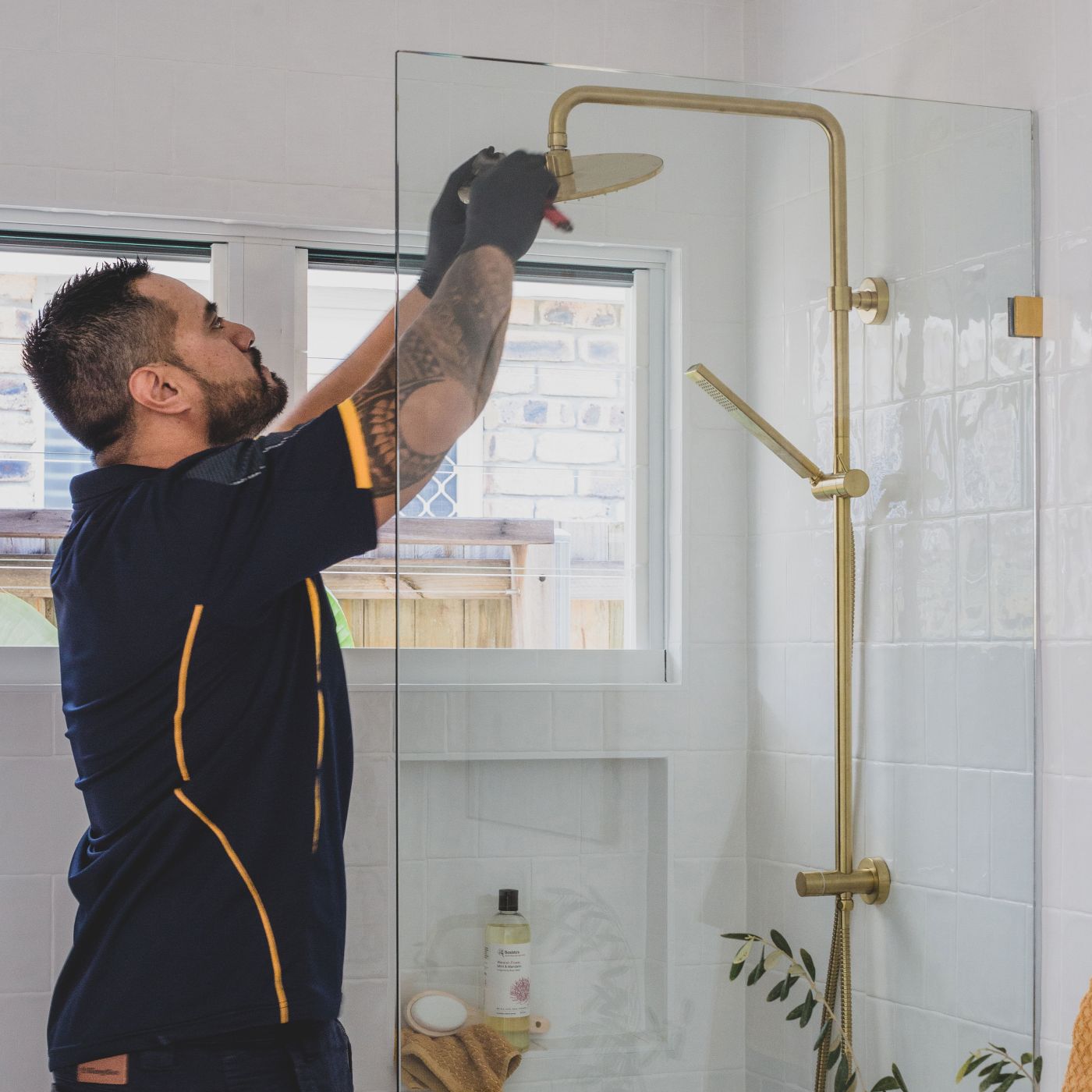 fixing shower head gold coast